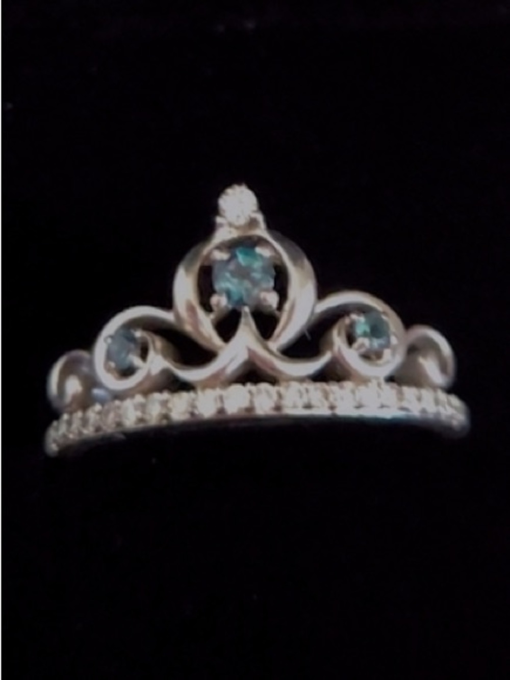 🏰DISNEY🏰CINDERELLA TIARA DIAMOND RING🏰 - Picture 6 of 8